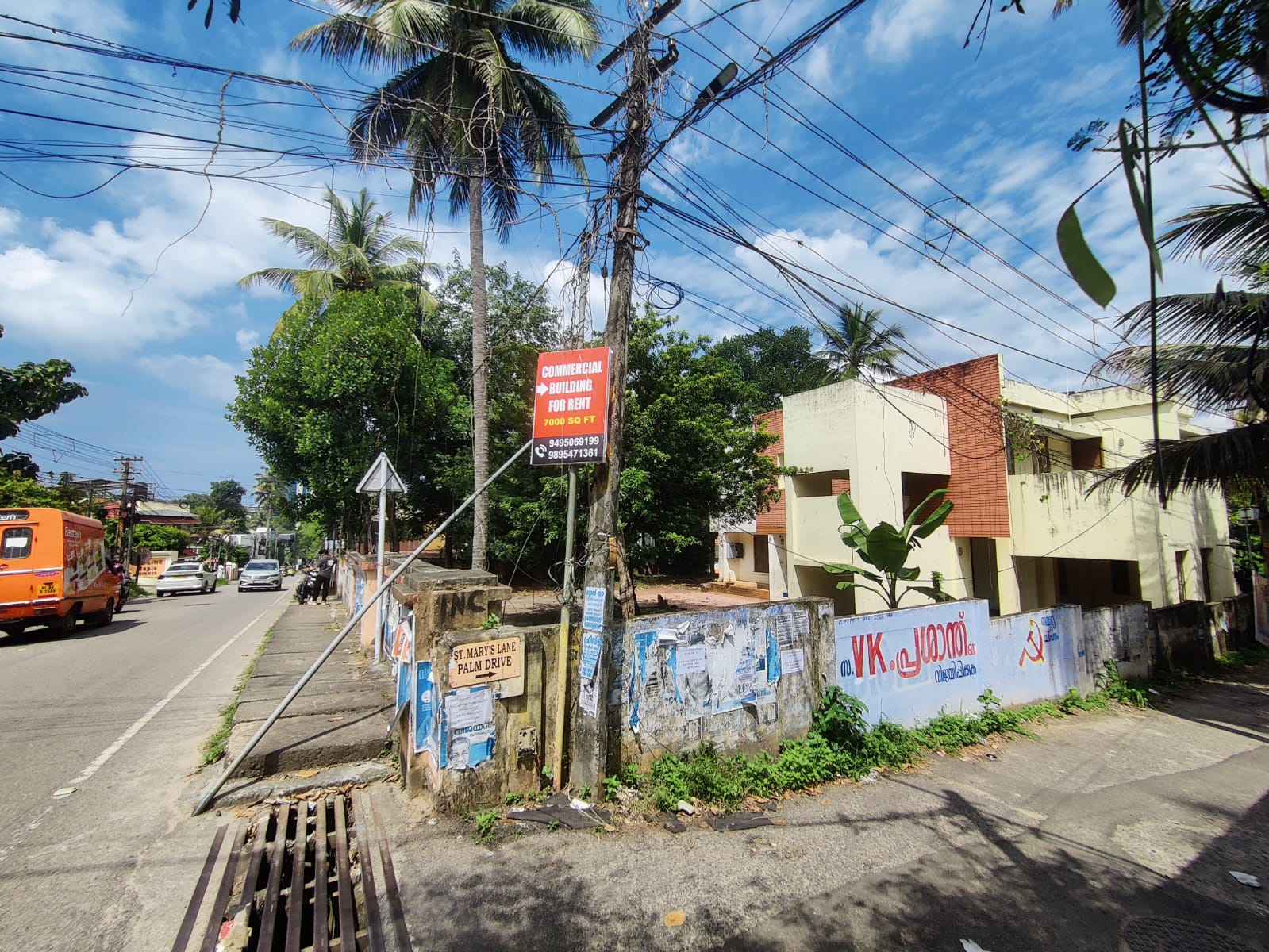 28.5 Cent 5 BHK Residential House for Sale in Chalakuzhy Road, Pattom