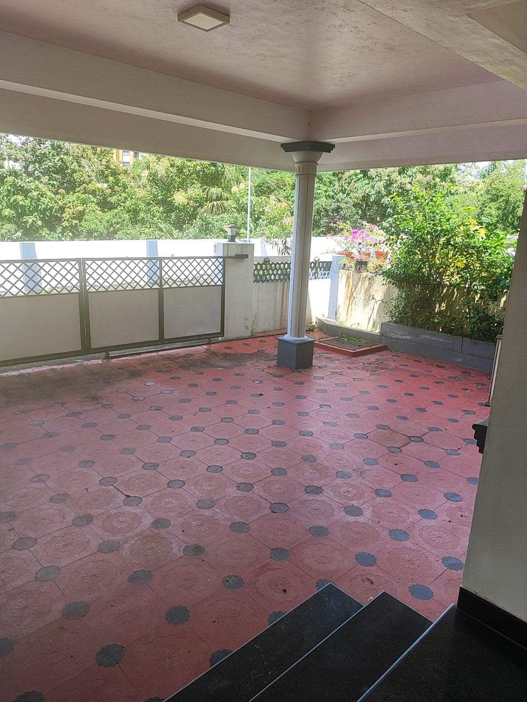 Car Parking and Front area
